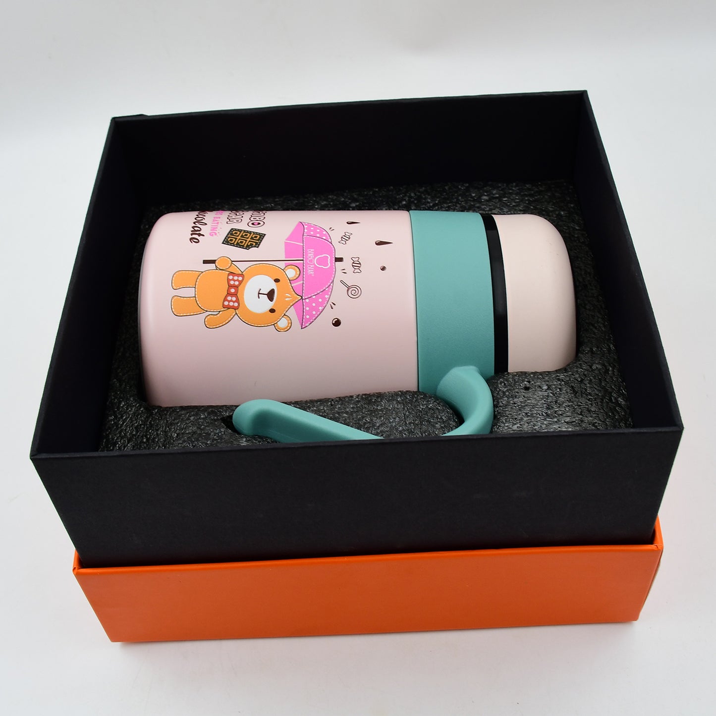 Smart Vacuum Insulated Water Bottle Gift Color Box (600 Ml Approx)