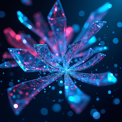 Crystal Bloom in Starlight