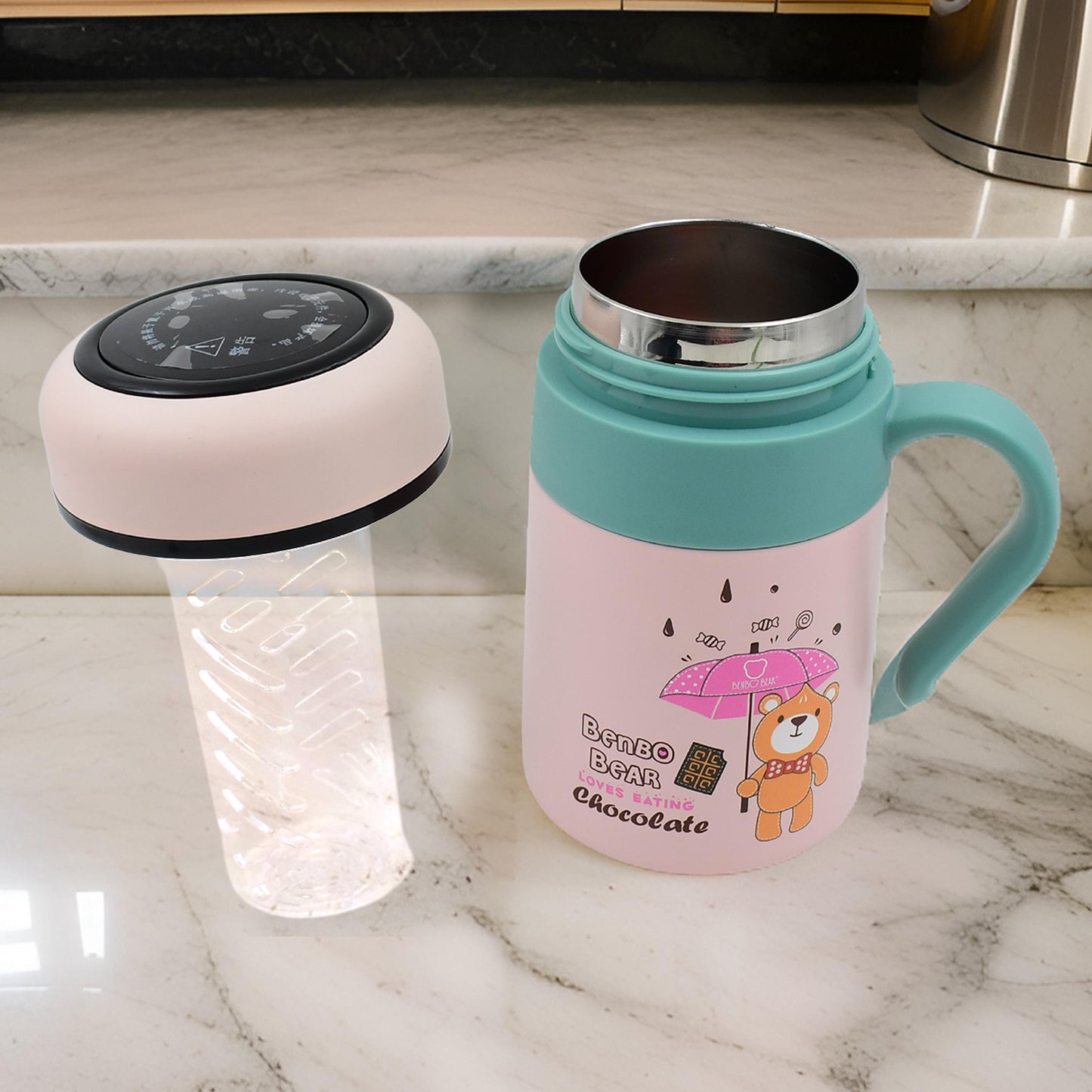 Smart Vacuum Insulated Water Bottle Gift Color Box (600 Ml Approx)